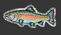 Reel Color Trout Sticker